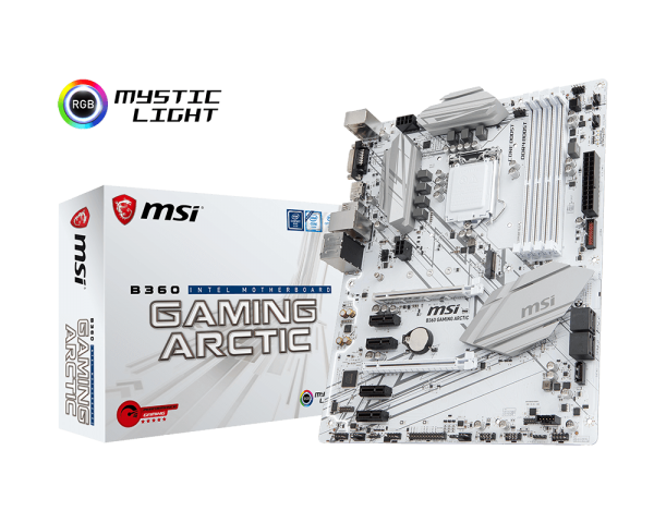 Mainboard MSI B360 Gaming Arctic Socket LGA1151v2 _1118KT